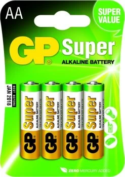GP AA Batterijen - 4 Stuks