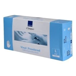 Abena Vinyl Handschoen Wit Gepoederd