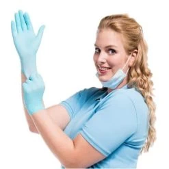 Comforties Soft Nitril Easyglide En Grip Blauw 100 Stuks -Medische Benodigdheden comforties soft nitril easyglide en grip blauw 100 3