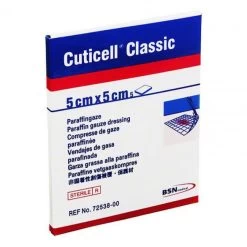 BSN Cuticell Classic Zalfkompres 5 X 5 Cm (5 Stuks)