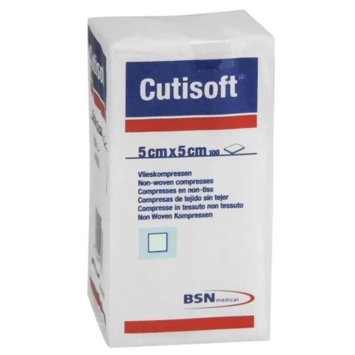 BSN Cutisoft Nonwoven Kompres 4 Lagen 2 BSN Cutisoft Nonwoven Kompres 4 Lagen - Afbeelding 2