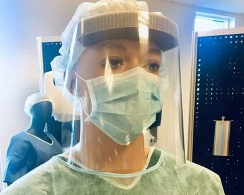 ABENA Face Shield Gezichts Bescherming 4 ABENA Face Shield Gezichts Bescherming - Afbeelding 4