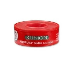 Hechtpleister Textiel Met Ring 5m X 1,25cm