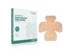 Kliniderm Foam Silicone Schuimverband Hiel Met Border
