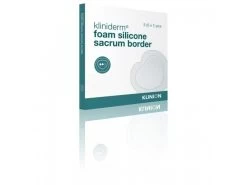 Kliniderm Foam Silicone Schuimverband Sacrum Met Border 15x15cm
