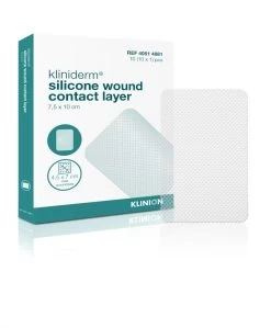 Kliniderm Siliconen Wondcontactlaag 5x7,5cm