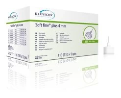 Klinion Diabetes Care Soft Fine Plus Pennaalden 0,23mm (32G) X 4mm