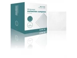 Klinion Gaaskompres Nonwoven Steriel 4-laags 10x10cm