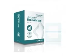 Klinion Kliniderm Film Met Pad Wondpleister Steriel 5x7,2cm