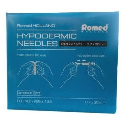 Romed 100st Injectienaalden 22G X 1.25 -Medische Benodigdheden romed 100st injectienaalden 22g x 125 2