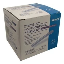 Romed 100st Injectienaalden 24G X 1 -Medische Benodigdheden romed 100st injectienaalden 24g x 1 2