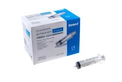 Romed 3-delige Injectiespuiten 50ml Luer Slip 25 Stuks