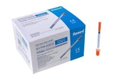 Romed 3-delige Insulinespuit Met Naald 100 Stuks