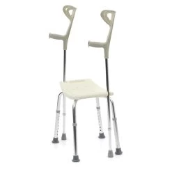 Romed Aluminium Douchekruk Zonder Rug