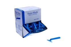 Romed Scheermesjes 100 Stuks Voorzien Van 2 Snijbladen -Medische Benodigdheden romed scheermesjes 100 stuks voorzien van 2 snijbl 2