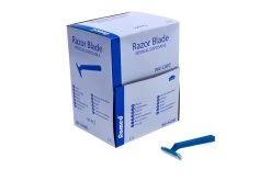 Romed Scheermesjes 100 Stuks Voorzien Van 2 Snijbladen -Medische Benodigdheden romed scheermesjes 100 stuks voorzien van 2 snijbl 3