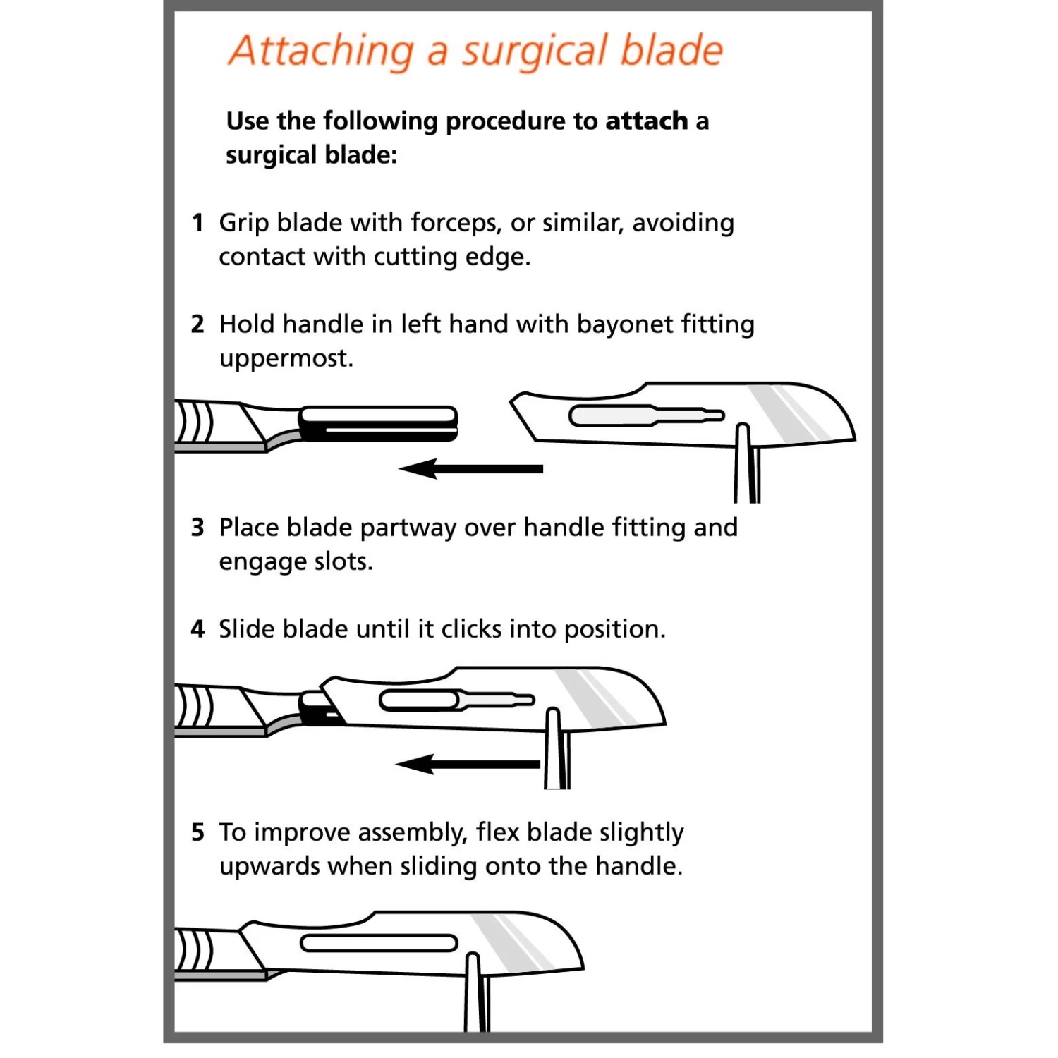 Swann Morton Mesjes Steriel 21 3 Swann Morton Mesjes Steriel 21 - Afbeelding 3